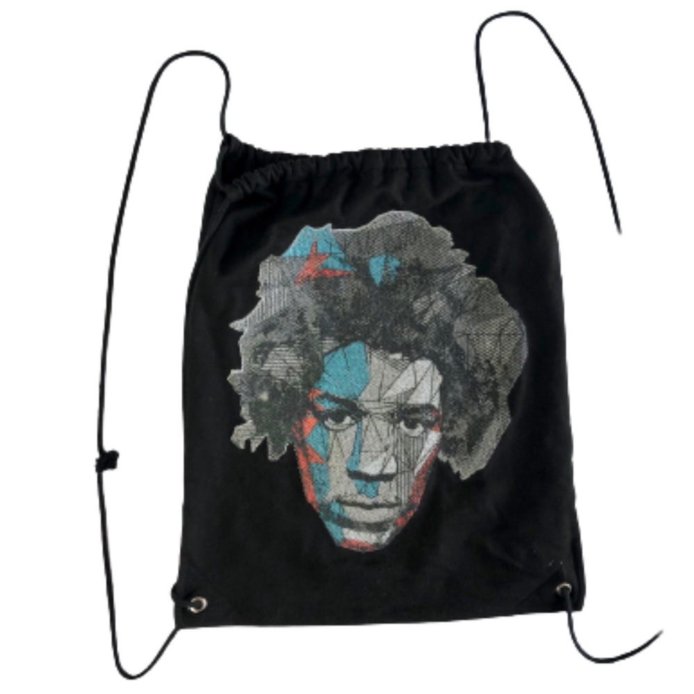 ECC Clothing See Level Gym Bag Jimi Hendrix Promotional 3D Embroidery